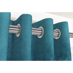 Load image into Gallery viewer, McAlister Textiles Matt Blue Teal Velvet Curtains Tailored Curtains
