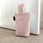 Load image into Gallery viewer, McAlister Textiles Albany Blush Pink Doorstop Doorstops