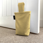 Load image into Gallery viewer, McAlister Textiles Albany Ochre Yellow Doorstop Doorstops