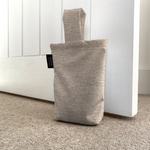 Load image into Gallery viewer, McAlister Textiles Albany Taupe Doorstop Doorstops
