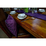 Load image into Gallery viewer, McAlister Textiles Matt Aubergine Purple Piped Velvet Cushion Cushions and Covers