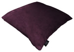 Load image into Gallery viewer, McAlister Textiles Matt Aubergine Purple Velvet Modern Look Plain Cushion Cushions and Covers