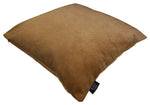 Load image into Gallery viewer, McAlister Textiles Matt Caramel Velvet Modern Look Plain Cushion Cushions and Covers