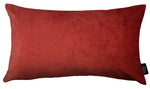 Load image into Gallery viewer, McAlister Textiles Matt Rust Red Velvet Modern Look Plain Cushion Cushions and Covers