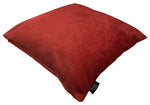 Load image into Gallery viewer, McAlister Textiles Matt Rust Red Velvet Modern Look Plain Cushion Cushions and Covers