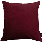 Load image into Gallery viewer, McAlister Textiles Matt Wine Red Velvet Modern Look Plain Cushion Cushions and Covers