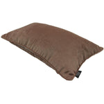 Load image into Gallery viewer, McAlister Textiles Matt Mocha Brown Piped Velvet Cushion Cushions and Covers