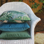Load image into Gallery viewer, McAlister Textiles Matt Moss Green Piped Velvet Cushion Cushions and Covers