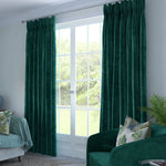 Load image into Gallery viewer, McAlister Textiles Matt Emerald Velvet Curtains mws_apo_generated