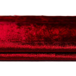 Load image into Gallery viewer, McAlister Textiles Crushed Velvet Wine Red Fabric Fabrics