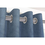Load image into Gallery viewer, McAlister Textiles Matt Petrol Blue Velvet Curtains Tailored Curtains