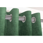 Load image into Gallery viewer, McAlister Textiles Matt Moss Green Velvet Curtains Tailored Curtains