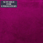 Load image into Gallery viewer, McAlister Textiles Matt Fuchsia Pink Velvet Fabric Fabrics