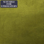 Load image into Gallery viewer, McAlister Textiles Matt Lime Green Velvet Fabric Fabrics