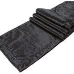Load image into Gallery viewer, McAlister Textiles Crushed Velvet Black Fabric Fabrics
