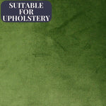 Load image into Gallery viewer, McAlister Textiles Matt Fern Green Velvet Fabric Fabrics