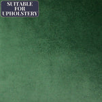 Load image into Gallery viewer, McAlister Textiles Matt Moss Green Velvet Fabric Fabrics