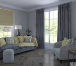 Load image into Gallery viewer, McAlister Textiles Matt Soft Silver Velvet Curtains Tailored Curtains