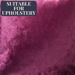 Load image into Gallery viewer, McAlister Textiles Crushed Velvet Fuchsia Pink Fabric Fabrics