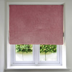Load image into Gallery viewer, McAlister Textiles Matt Blush Pink Velvet Roman Blind Roman Blinds