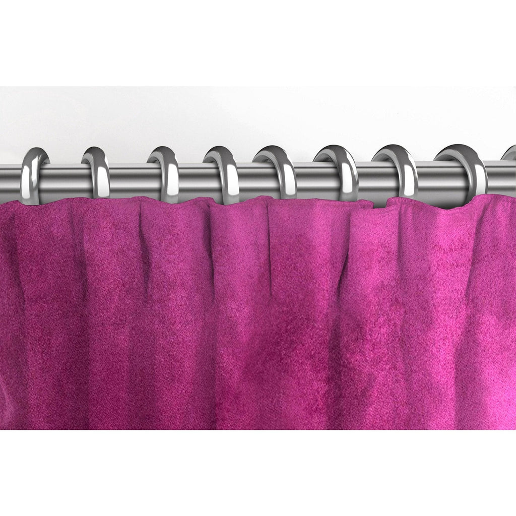 McAlister Textiles Matt Fuchsia Pink Velvet Curtains mw_product_option_cloned 