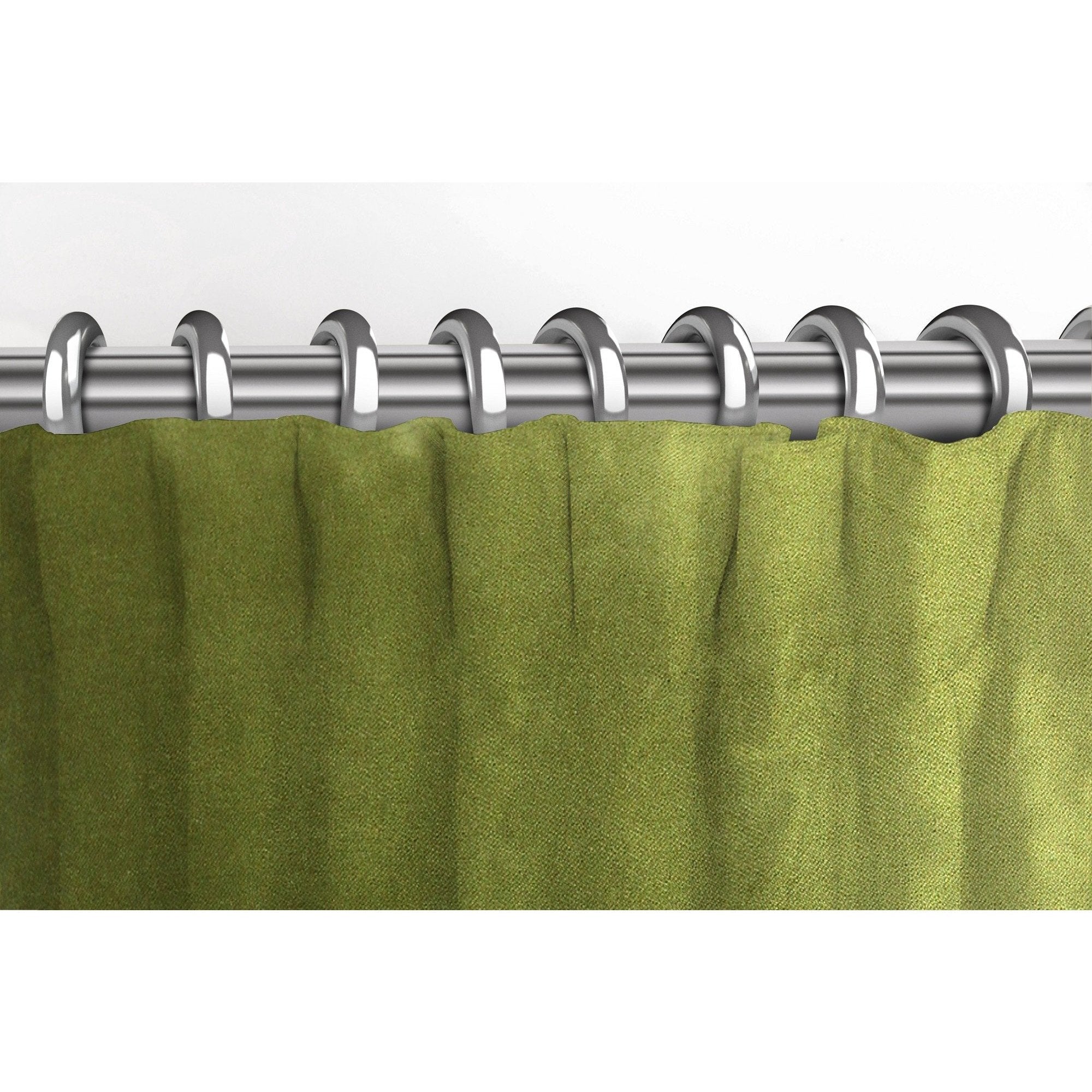 McAlister Textiles Matt Lime Green Velvet Curtains Tailored Curtains 