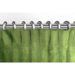 Load image into Gallery viewer, McAlister Textiles Matt Fern Green Velvet Curtains Tailored Curtains 
