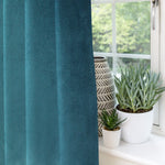 Load image into Gallery viewer, McAlister Textiles Matt Blue Teal Velvet Curtains mw_product_option_cloned 
