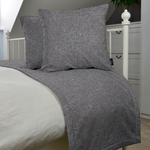 Load image into Gallery viewer, McAlister Textiles Albany Charcoal Bed Runners Throws and Runners 
