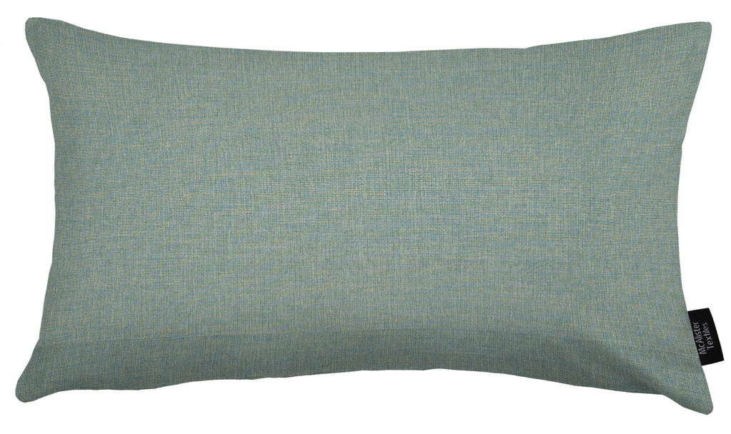 McAlister Textiles Albany Duck Egg Woven Cushion Cushions and Covers 