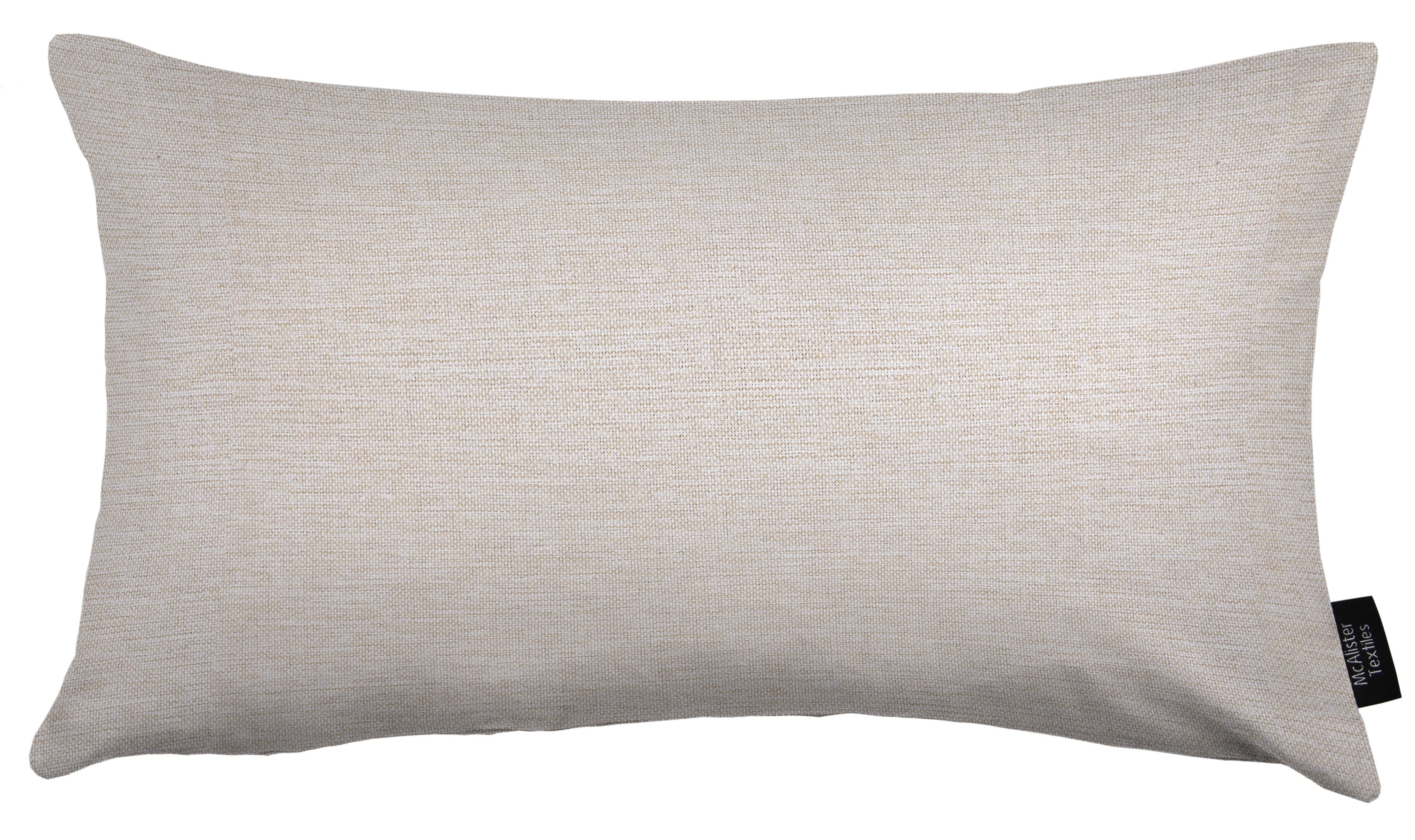 McAlister Textiles Albany Natural Woven Cushion Cushions and Covers 