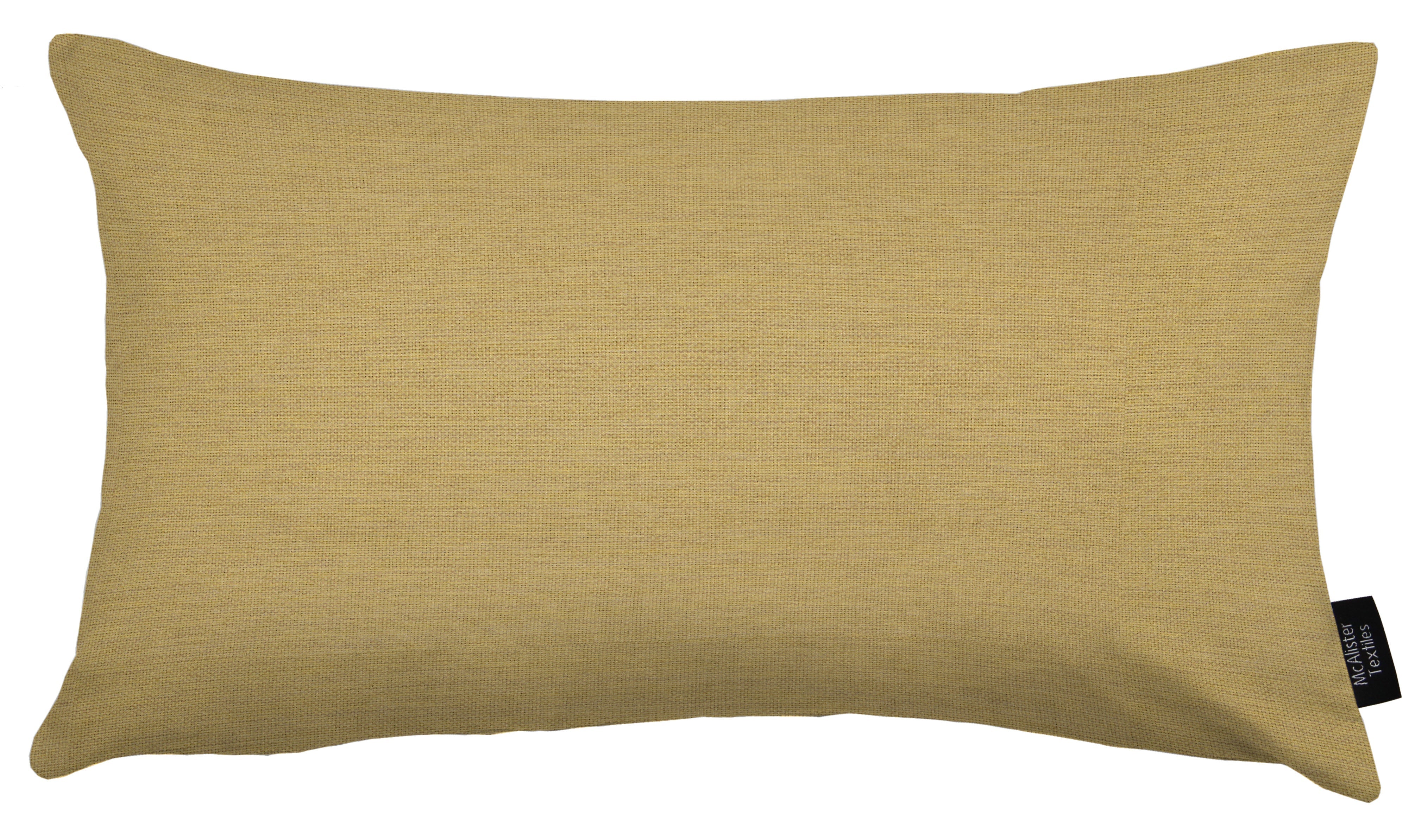 McAlister Textiles Albany Ochre Yellow Woven Cushion Cushions and Covers 