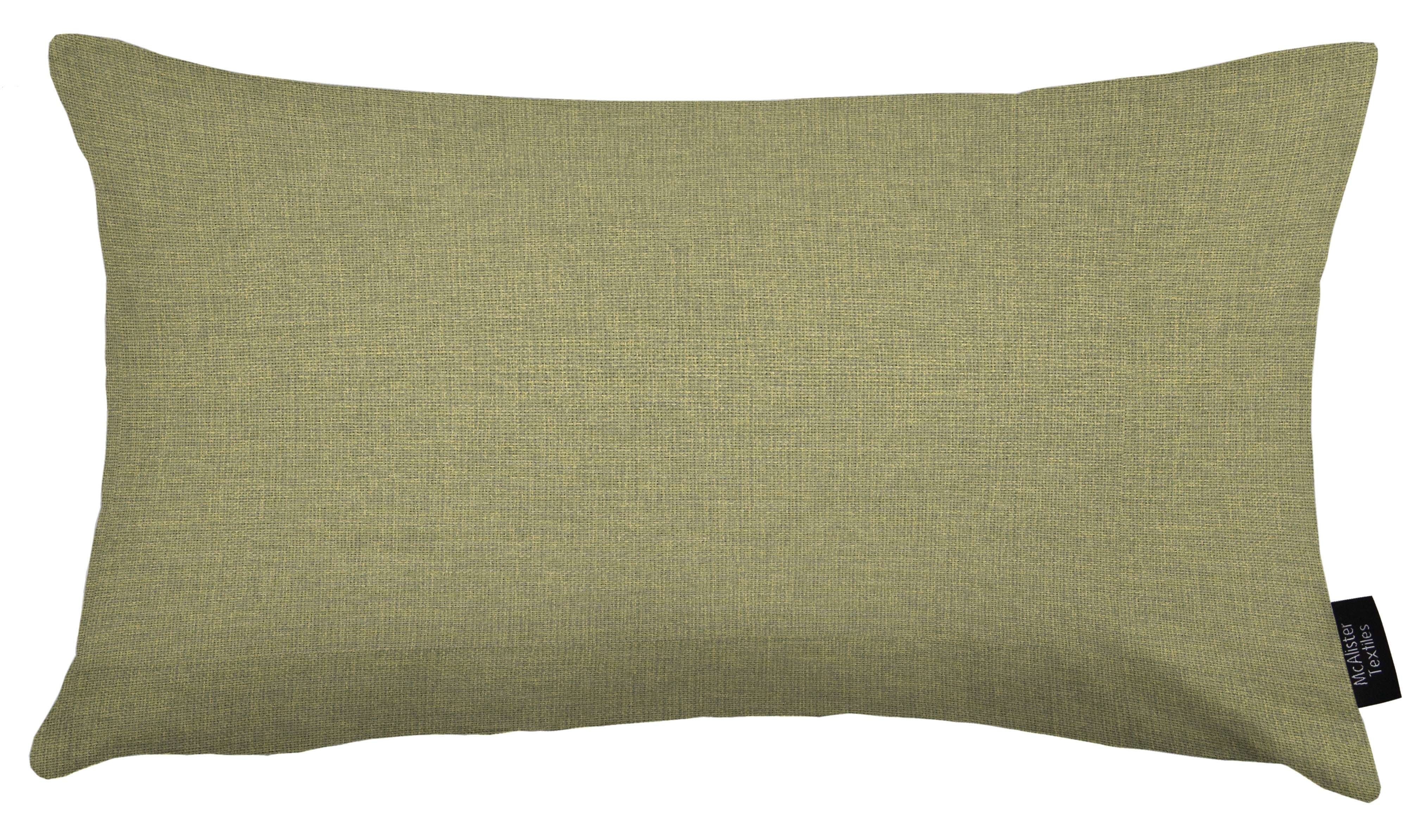 McAlister Textiles Albany Sage Green Woven Cushion Cushions and Covers 