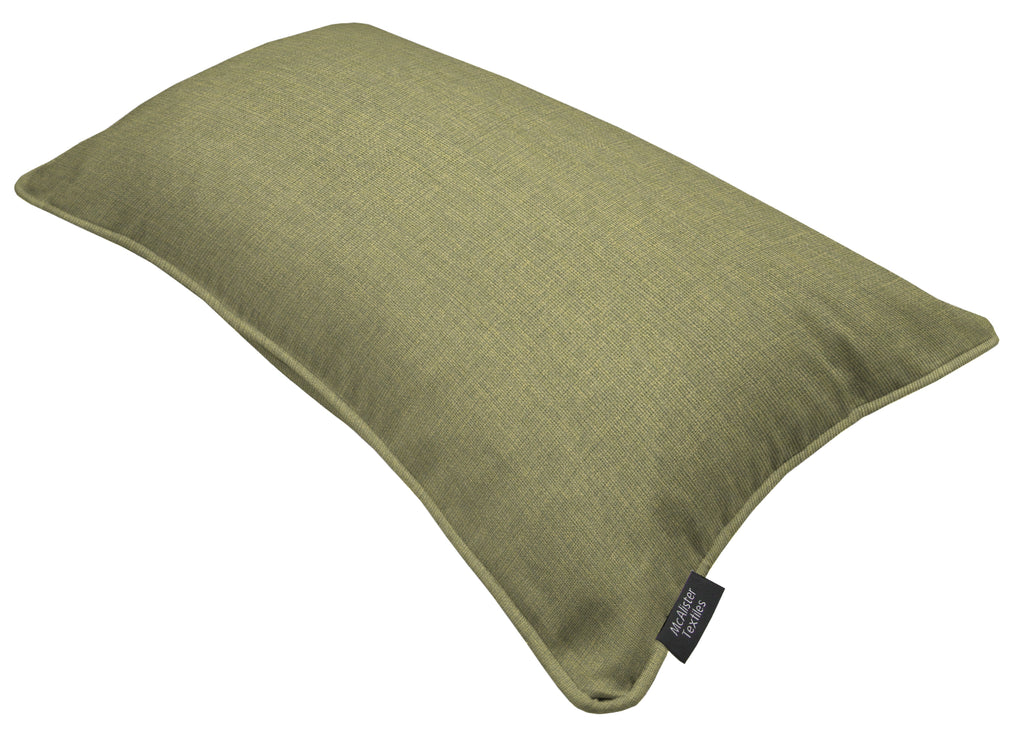 McAlister Textiles Albany Sage Green Piped Cushion Cushions and Covers 