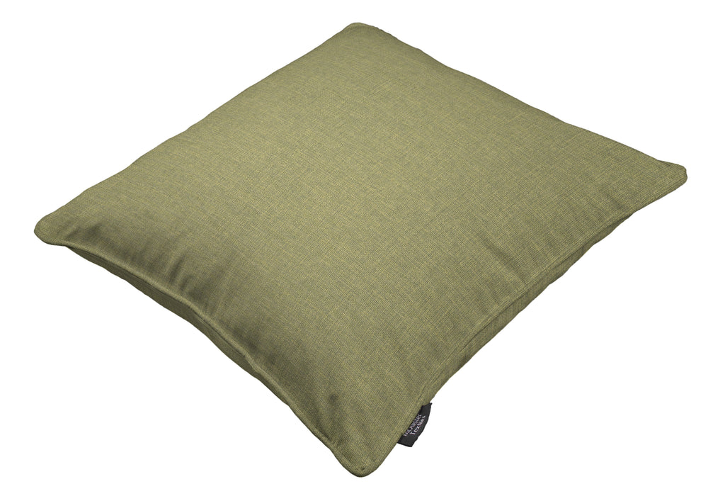 McAlister Textiles Albany Sage Green Piped Cushion Cushions and Covers 