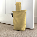 Load image into Gallery viewer, McAlister Textiles Albany Ochre Yellow Doorstop Doorstops 
