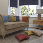 Load image into Gallery viewer, McAlister Textiles Capri Mid Blue Plain Cushion Cushions and Covers 
