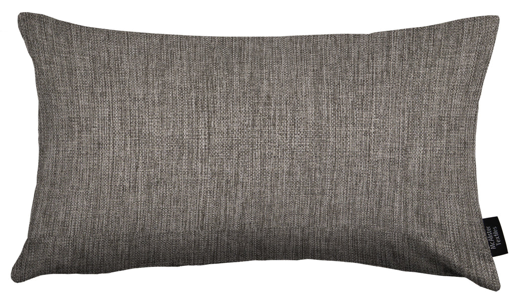 McAlister Textiles Capri Charcoal Plain Cushion Cushions and Covers 