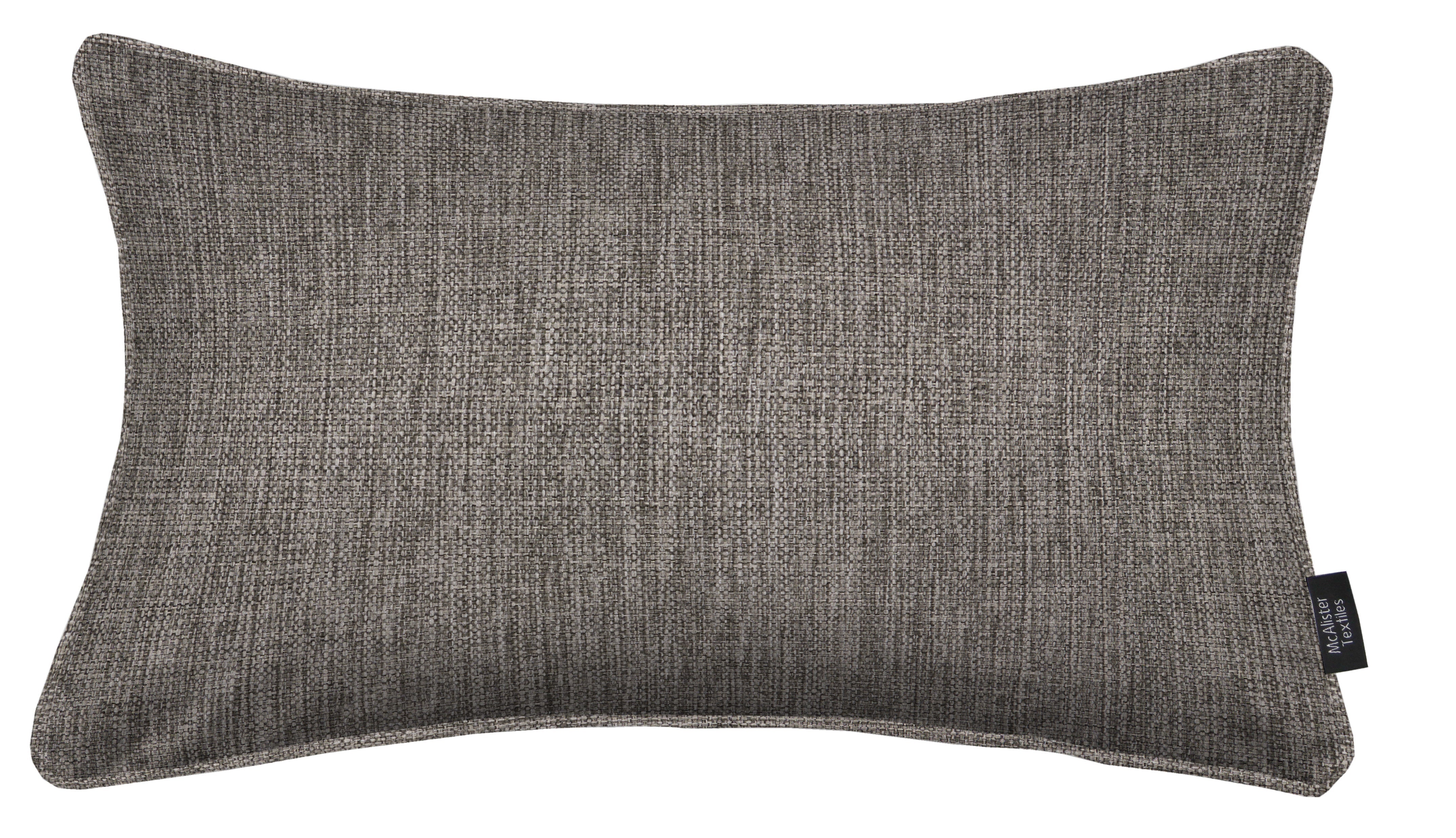 McAlister Textiles Capri Charcoal Piped Cushion Cushions and Covers 