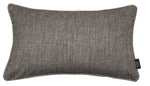 Load image into Gallery viewer, McAlister Textiles Capri Charcoal Piped Cushion Cushions and Covers 
