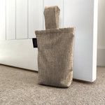 Load image into Gallery viewer, McAlister Textiles Capri Chocolate Brown Doorstop Doorstops 
