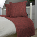 Load image into Gallery viewer, McAlister Textiles Capri Red Bed Runners Throws and Runners 
