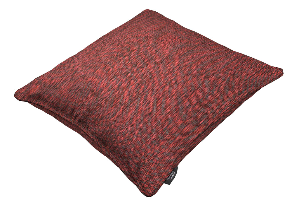 McAlister Textiles Capri Red Piped Cushion Cushions and Covers 