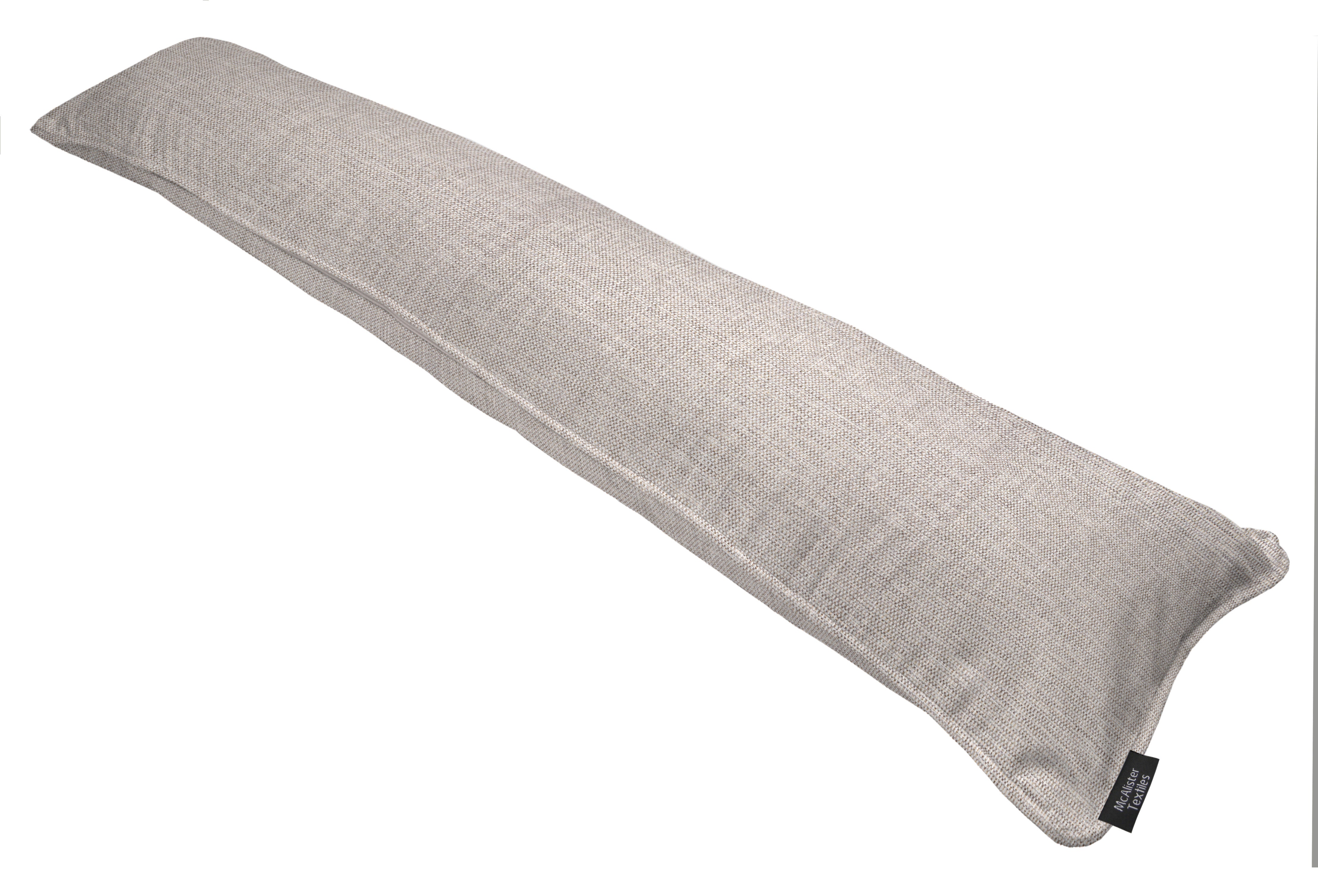 McAlister Textiles Capri Soft Grey Draught Excluders Draught Excluders 