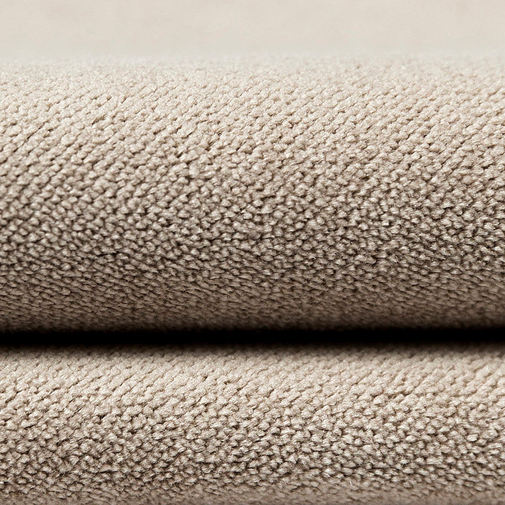 McAlister Textiles Matt Beige Velvet Modern Look Plain Cushion Cushions and Covers 