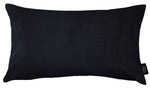 Load image into Gallery viewer, McAlister Textiles Matt Black Velvet Modern Look Plain Cushion Cushions and Covers 
