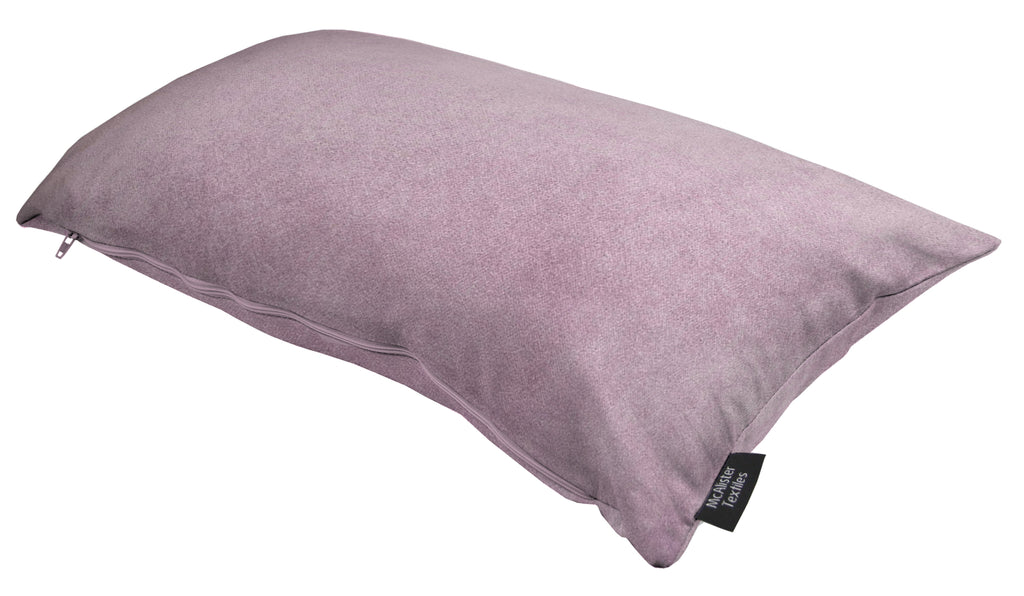 McAlister Textiles Matt Lilac Purple Velvet Modern Look Plain Cushion Cushions and Covers 