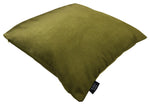 Load image into Gallery viewer, McAlister Textiles Matt Lime Green Velvet Modern Look Plain Cushion Cushions and Covers 
