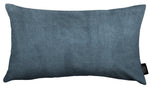 Load image into Gallery viewer, McAlister Textiles Matt Petrol Blue Velvet Modern Look Plain Cushion Cushions and Covers 
