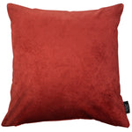 Load image into Gallery viewer, McAlister Textiles Matt Rust Red Velvet Modern Look Plain Cushion Cushions and Covers 
